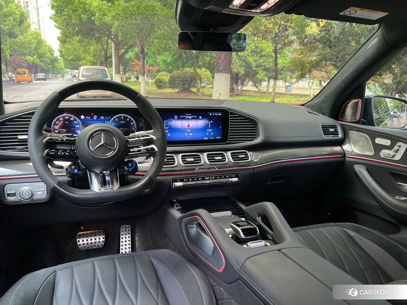 Mercedes-Benz AMG GLS 2023 Зеленый из Китая