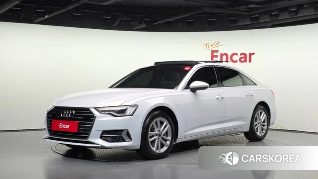 Audi A6 (C8) 2022 Белый из Кореи