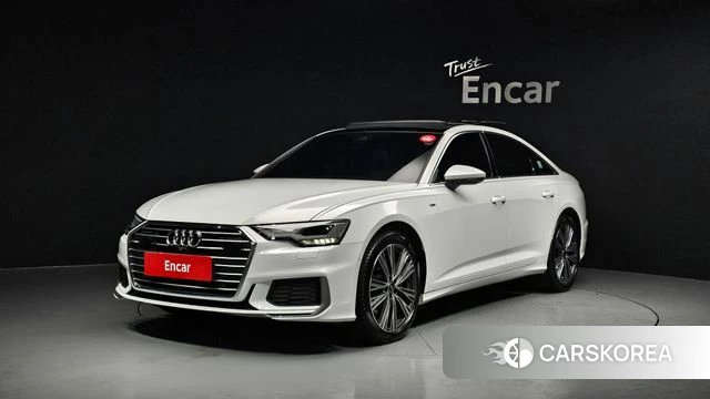 Audi A6 (C8) 2022 Белый из Кореи