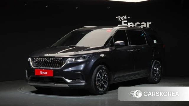 Kia Carnival 4th generation 2021 Серый из Кореи