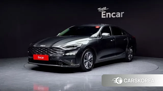 Kia K8 Hybrid 2023 Серый из Кореи
