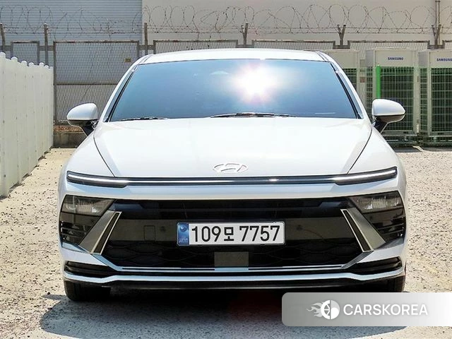 Hyundai Sonata D Edge (DN8) 2023 Белый из Кореи