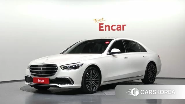 Mercedes-Benz S-Class W223 2021 Белый из Кореи