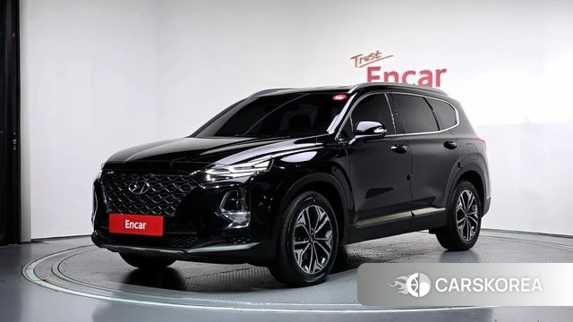 Hyundai Santa Fe TM 2018 Черный из Кореи