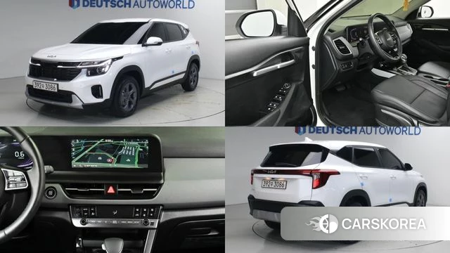 Kia The New Seltos 2025 Белый из Кореи