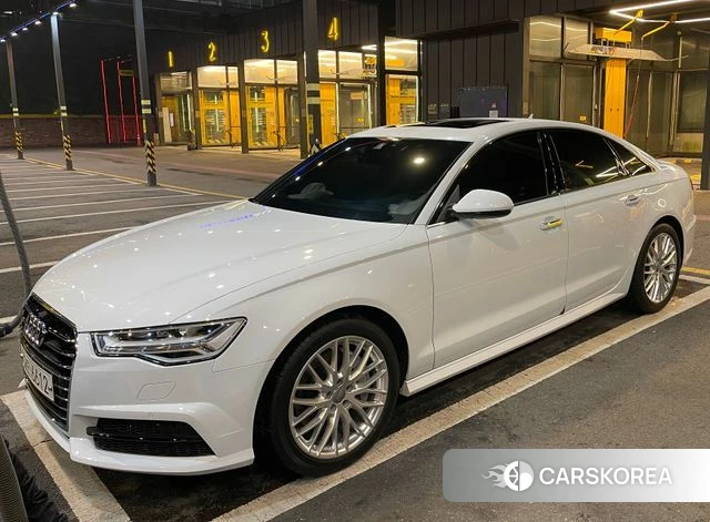 Audi New A6 2018 Белый из Кореи