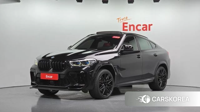 BMW X6M (G06) 2021 Черный из Кореи, фото 2