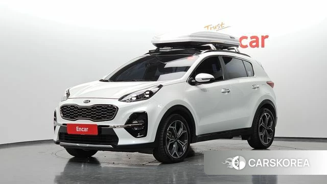 Kia Sportage The Bold 2019 Белый из Кореи