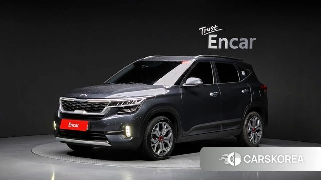 Kia Seltos 2020 Серый из Кореи