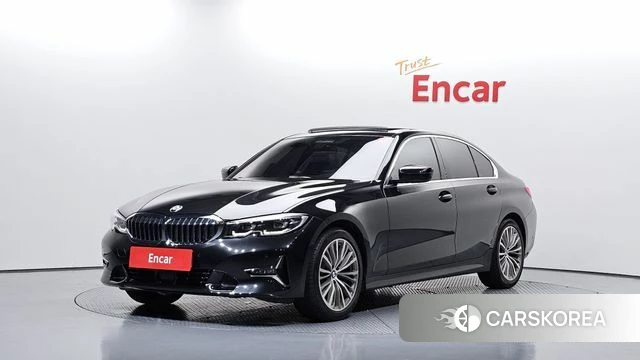 BMW 3 Series (G20) 2022 Черный из Кореи