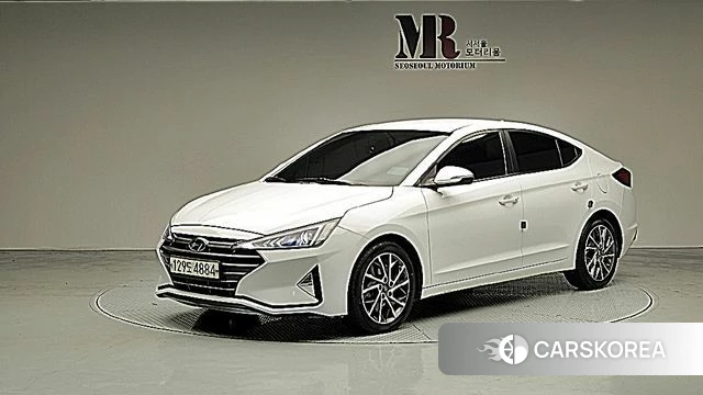 Hyundai The New Avante AD 2019 Белый из Кореи