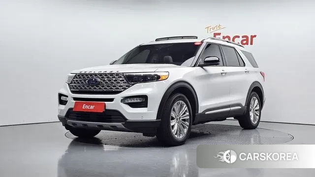 Ford Explorer 6th Generation 2022 Белый из Кореи