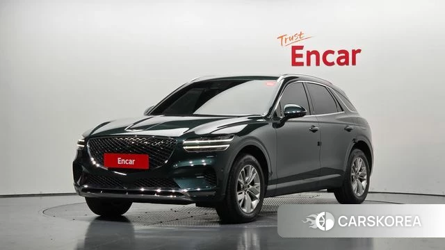 Genesis GV70 2021 Темно-зеленый из Кореи