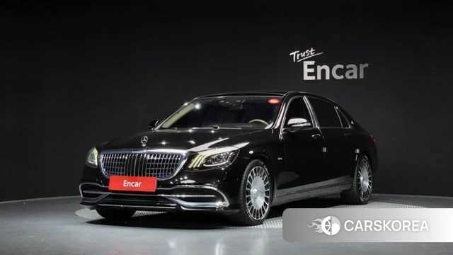 Mercedes-Benz S-Class W222 2019 Черный из Кореи