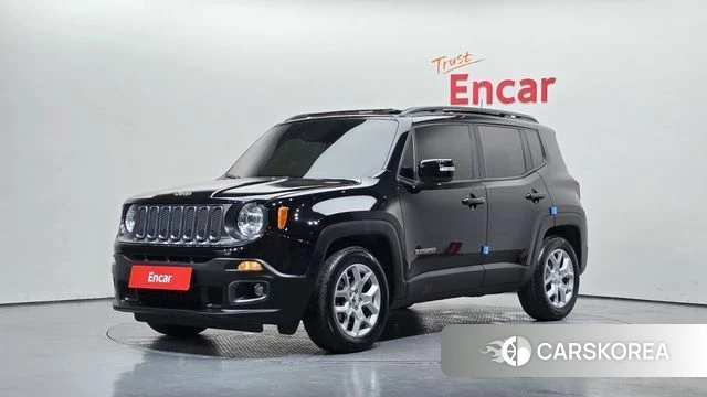 Jeep Renegade 2018 Черный из Кореи