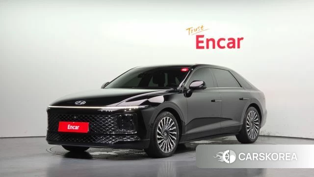 Hyundai Grandeur (GN7) 2023 Черный из Кореи