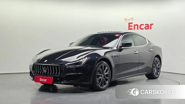 Maserati Ghibli 2021 Черный из Кореи