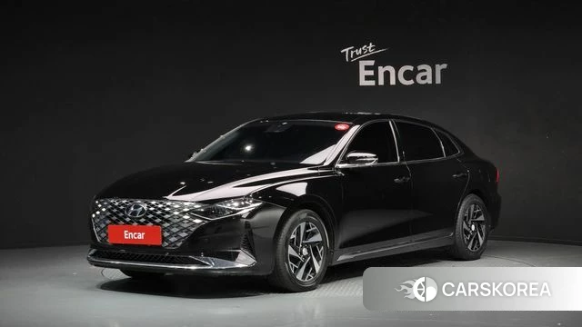Hyundai The New Grandeur IG Hybrid 2022 Черный из Кореи