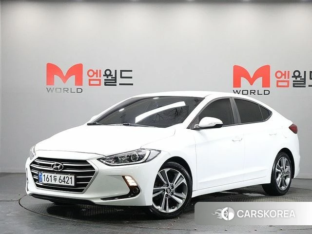 Hyundai Avante AD 2018 Белый из Кореи