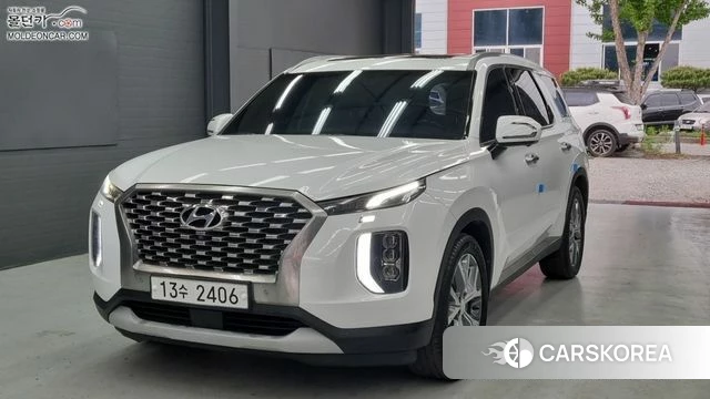 Hyundai Palisade 2019 Белый из Кореи