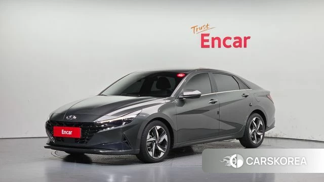Hyundai Avante (CN7) 2021 Серый из Кореи