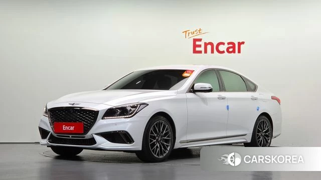 Genesis G80 2019 Белый из Кореи
