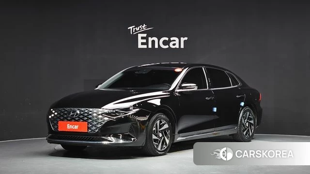 Hyundai The New Grandeur IG Hybrid 2022 Черный из Кореи