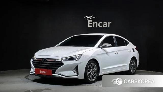 Hyundai The New Avante AD 2019 Белый из Кореи