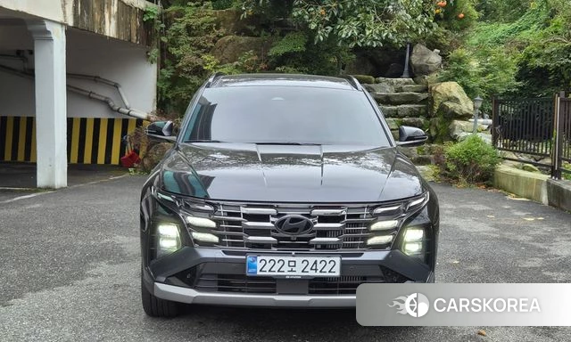 Hyundai The New Tucson (NX4) 2024 Черный из Кореи