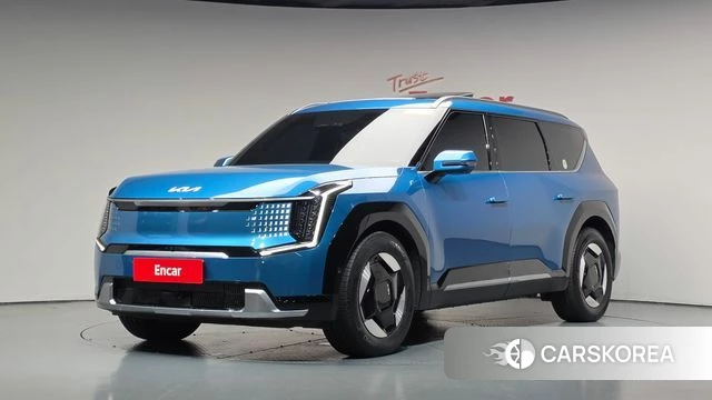 Kia EV9 2023 Синий из Кореи