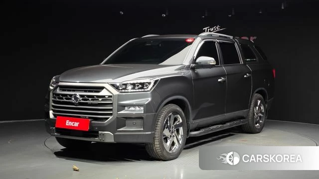 Ssangyong The New Rexton Sport 2024 Серый из Кореи