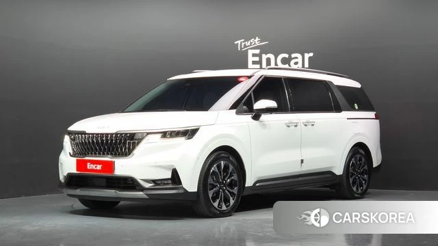 Kia Carnival 4th generation 2023 Белый из Кореи