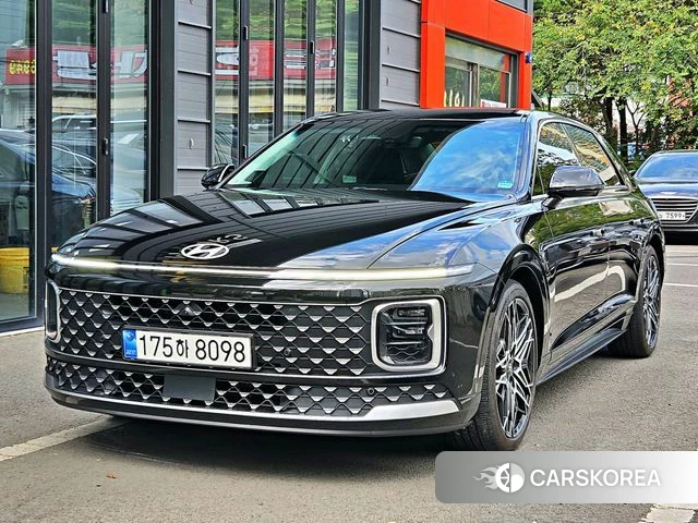 Hyundai Grandeur Hybrid (GN7) 2023 Черный из Кореи