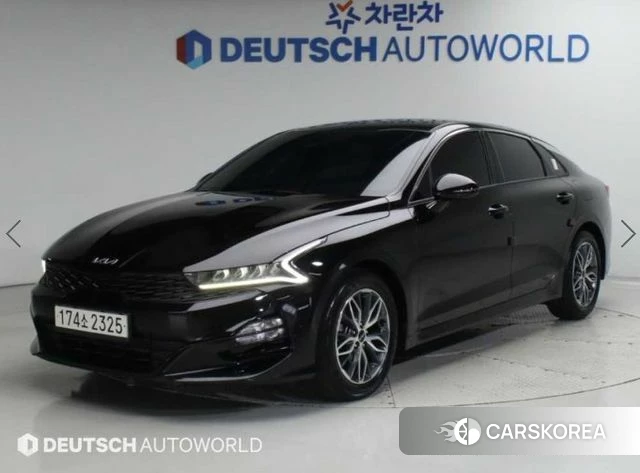 Kia K5 3rd generation 2022 Черный из Кореи