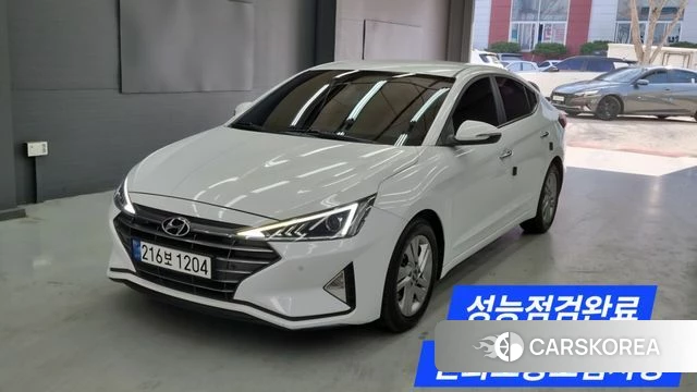 Hyundai The New Avante AD 2019 Белый из Кореи