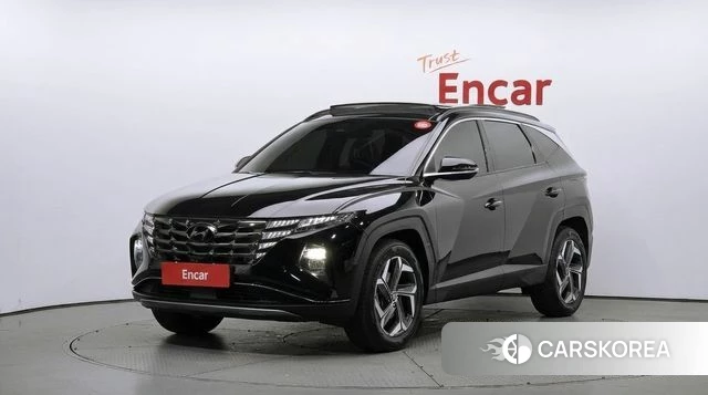 Hyundai Tucson (NX4) 2021 Черный из Кореи
