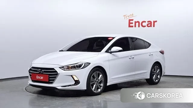 Hyundai Avante AD 2018 Белый из Кореи