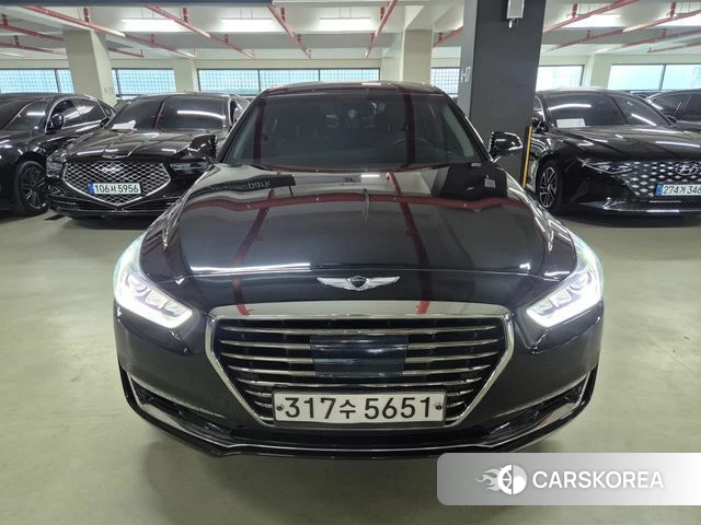 Genesis EQ900 2018 Черный из Кореи