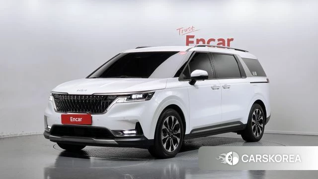 Kia Carnival 4th generation 2023 Белый из Кореи