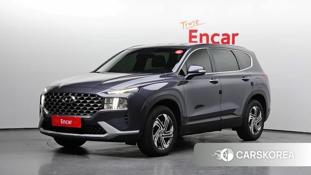 Hyundai The New Santa Fe 2021 Серый из Кореи