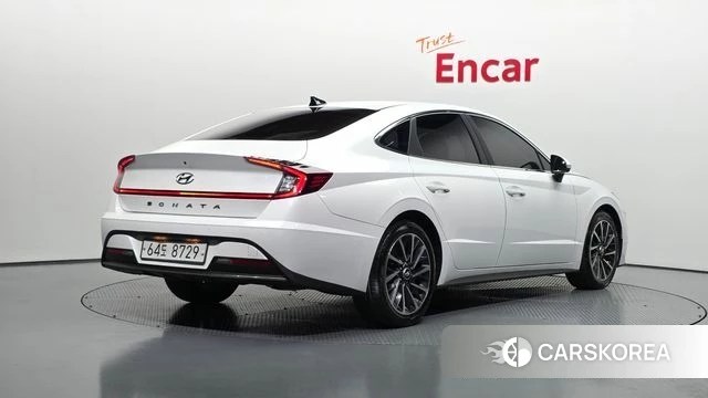 Hyundai Sonata (DN8) 2019 Белый из Кореи