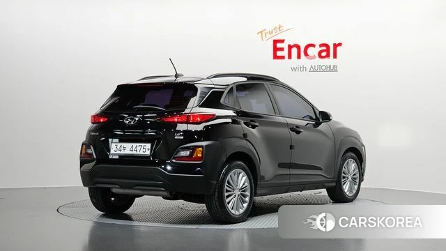 Hyundai Kona 2018 Черный из Кореи