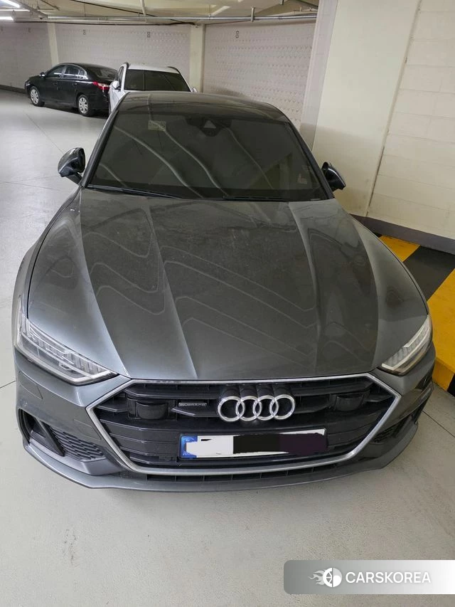 Audi A7 (4K) 2021 Серый из Кореи