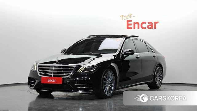 Mercedes-Benz S-Class W222 2018 Черный из Кореи
