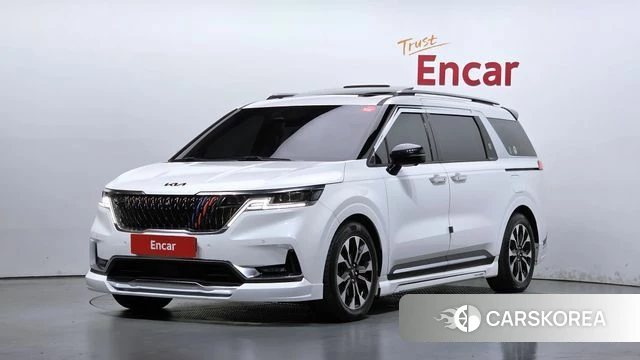 Kia Carnival 4th generation 2021 Белый из Кореи