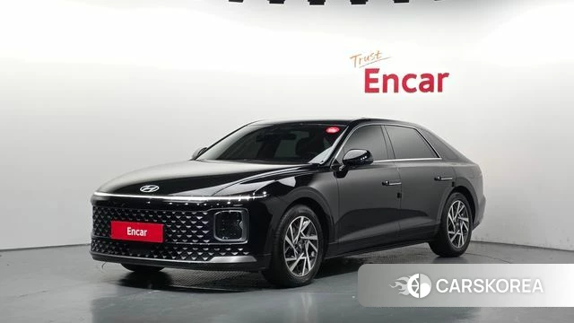 Hyundai Grandeur (GN7) 2023 Черный из Кореи