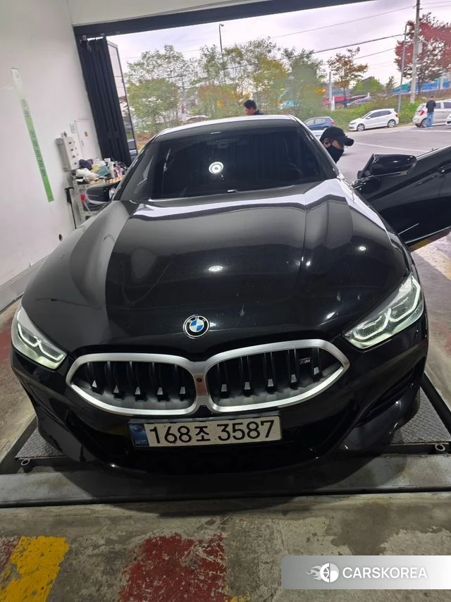 BMW 8 Series (G15) 2024 Черный из Кореи