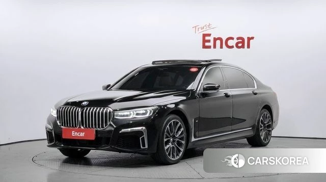 BMW 7 Series (G11) 2020 Черный из Кореи