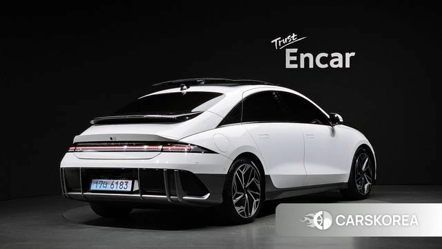 Hyundai Ionic 6 2022 Белый из Кореи