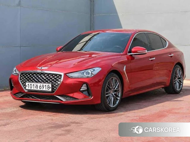 Genesis G70 2018 Красный из Кореи